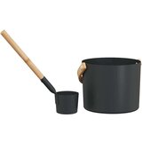  Set kofa za saunu 2 pcs Crna 8.5 x 8 x 4.5 cm Aluminij | shoptok.hr
