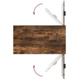 vidaXL Stolić za kavu Dimljeni hrast 90 x 49 x 46 cm Konstruirano drvo | shoptok.hr