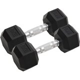  Jednoručni utezi 2 kom 16 kg ukupno lijevano željezo | shoptok.hr
