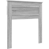  Uzglavlje s uzglavljem Siva Sonoma 90 cm Konstruirano drvo | shoptok.hr