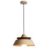  Drveni luster na sajli 1xE27/60W/230V prečnik 33 cm masivan/hrast/orah/kaučukovac | Eponuda.com