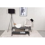 Venture Home Staal klub stolić 102 &amp;times; 43 cm, crni Slike