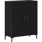 vidaXL Visoki ormarić crni hrast 69.5x34x180 cm konstruirano drvo | shoptok.hr