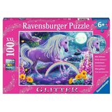 Ravensburger Jednorog u gliteru RA12980-Puzzle | ePonuda.com