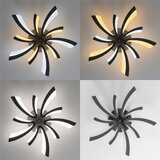 Brilagi plafonska svetiljka twist LED/55W/230V 3000-6500K antracit + daljinski upravljač | Eponuda.com