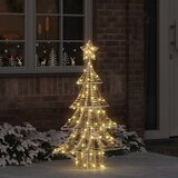  Božićno drvce s 120 LED svjetlima Topla bijela 120,5 cm PET | shoptok.hr