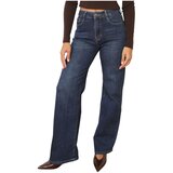 La Modeuse Jeans flare 76111_P180135 Modra Cene
