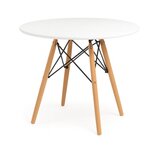  Trpezarijski sto dt-957 rondo 80 beli ( 0000507 ) Cene