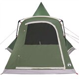  Teepee šator s krovom s pohranom Zelena 545 x 450 x 295 cm | shoptok.hr