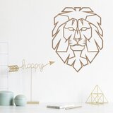 Wallity Zidna dekoracija Lion, 39x50 cm, 1.5 mm, Bakar Cene