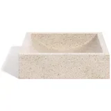 Terrazzo umivalnik Kave Home Sunday, 45 x 40 cm
