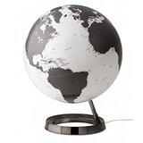 Tecnodidattica Globus Metal Charcoal, 30 cm, z lučko, angleški Cene