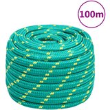 vidaXL Vrv za čoln zelena 20 mm 100 m polipropilen, (20777680) Cene