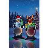  LED Božićna dekoracija 216xLED/230V 40,5 cm santa | Eponuda.com