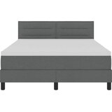  s opruga kutije Tamno siva 160 x 200 cm tkanina | shoptok.hr