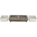 Trixie set od 2 činije city style - keramika i drvo | ePonuda.com
