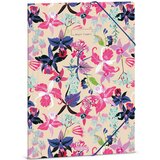 Ars Una Beach flowers cvetlična elasticna mapa A/4 | Shoptok.si