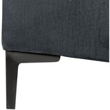 MID.YOU oblazinjena postelja 140 cm x 200 cm , tekstil temno siva | Shoptok.si