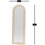Hanah home Metalno ogledalo Luna Gold | ePonuda.com