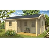 Male kuće Sauna kućica SAUNA VILLU 415 × 565 cm – bez završnog krovnog pokrova | shoptok.hr