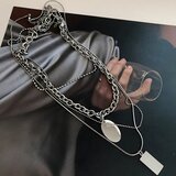 IZMAEL Ogrlica JA-38329 - Srebrna | shoptok.hr