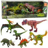Lean_Toys Komplet figur dinozavrov, gibljive noge, usta, 6 kosov | Shoptok.si
