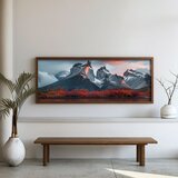WALLXPERT FAH192-120 Multicolor Decorative Framed MDF Painting | Eponuda.com
