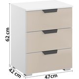 Rauch Möbel Nočna Omarica Artemis, Bela | Shoptok.si