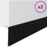 vidaXL Skrbniki za vrata z vijaki 2 pcs Rjava 100 cm | Shoptok.si