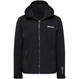 Hollister Prehodna jakna črna / bela | Shoptok.si