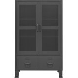  Industrijski sanduk za pohranu antracit 70x40x115 cm metalni | shoptok.hr