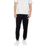 Antony Morato Hlače CARROT FIT WITH LOGOED METAL BADGE MMFP00413-FA150168 Črna | Shoptok.si
