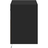  Zidni TV ormarić s LED svjetlima crni 80 x 31 x 45 cm | shoptok.hr