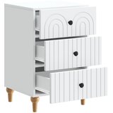  Noćni ormar Bijela 43x 41 x 66,5 cm Konstruirano drvo | shoptok.hr
