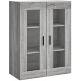  Visoka komoda siva sonome 69,5x34x180 cm od konstruiranog drva | shoptok.hr