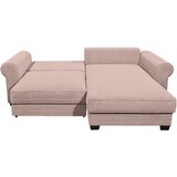 MID.YOU KOTNA SEDEŽNA GARNITURA, rebrasti žamet roza | Shoptok.si