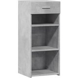  The Living Store Komoda betonsko siva 40x42,5x93 cm inženirski les - Komoda, (21496171) | Shoptok.si