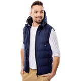 Glano Men's quilted vest - dark blue Cijene