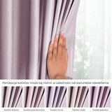 Restilo Svetlo rožnata žametna zavesa za delno zatemnitev 140x270 cm Pleat – | Shoptok.si