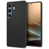 Spigen Liquid Air silikonski ovitek za Samsung Galaxy S25 Ultra 5G črn Cene
