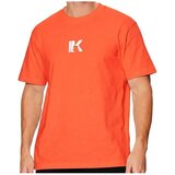 Karl Lagerfeld Majice s kratkimi rokavi Camisetas Hombre Modèle Reg Ss K Logo Tee Oranžna Cene