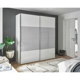 MID.YOU omara z drsnimi vrati, siva, bela | Shoptok.si