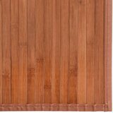 vidaXL Tepih pravokutni smeđi 60 x 200 cm od bambusa | shoptok.hr