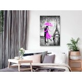 Slika - Paris Fog (1 Part) Vertical Pink 40x60 | shoptok.hr