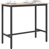  Stol Prirodna 100 x 50 x 91 cm Inženjerska drva i čelik | shoptok.hr