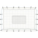 Nogometna mreža za odbijanje 184 x 61 x 123 cm željezo i PE | shoptok.hr