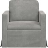 SOFA Svijetlo siva 78 x 78 x 80 cm Baršun | shoptok.hr
