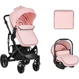  Kolica beloved light pink set 2in1 sa autosedištem Cene