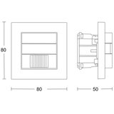 Steinel 058463 - senzor pokreta ir 180 V3 knx bela | Eponuda.com