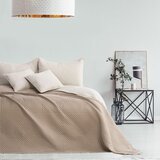 AmeliaHome Prekrivač Softa 170x270 cm, bež / cappuccino | shoptok.hr
